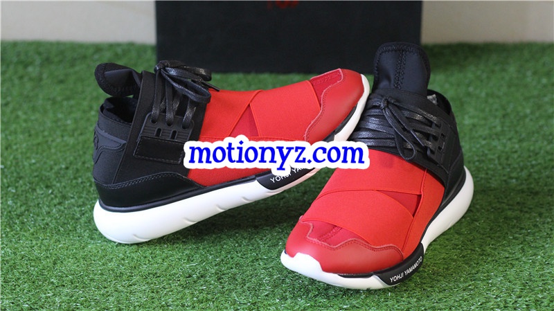 Adidas Y-3 Y3 Qasa High Red Black